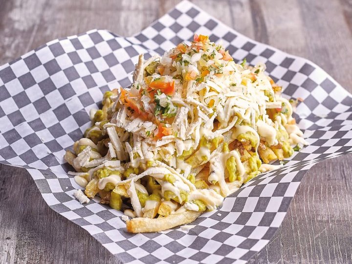 Papas vegetarianas